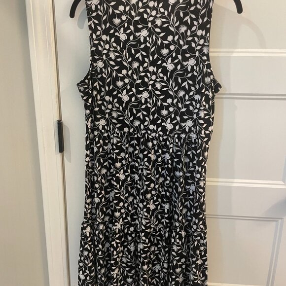 Black and White print Dress - Picture 4 of 4